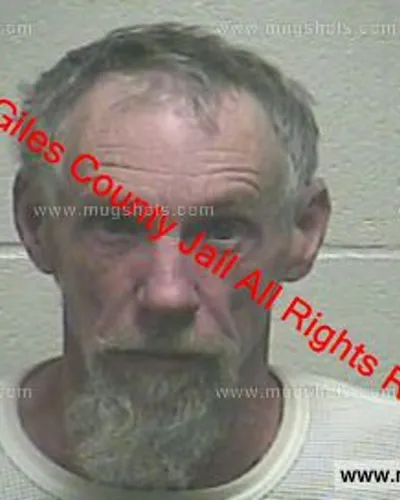 Booking photo of Danny Myers, Giles County, Mar 8, 2019