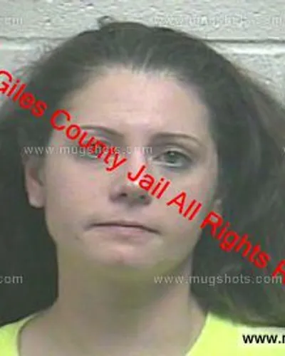 Booking photo of Natalie Mcgill, Giles County, Jan 19, 2019