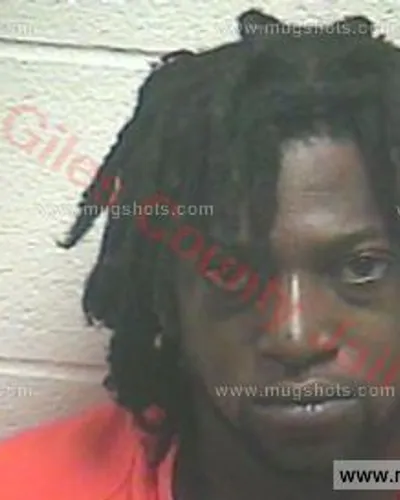 Booking photo of Patrick Swoops, Giles County, Jun 4, 2016