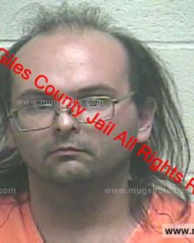 Booking photo of Jonathan Darrell Dimarco, Giles County, Dec 25, 2018