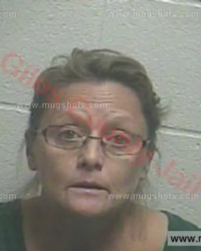 Booking photo of Susan Larson, Giles County, Oct 5, 2016