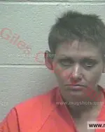 Booking photo of Robin Amanda Pryor, Giles County, Apr 18, 2017