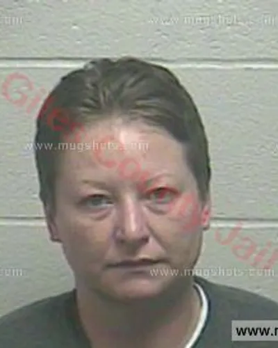 Booking photo of Christina Mueller, Giles County, Dec 21, 2017