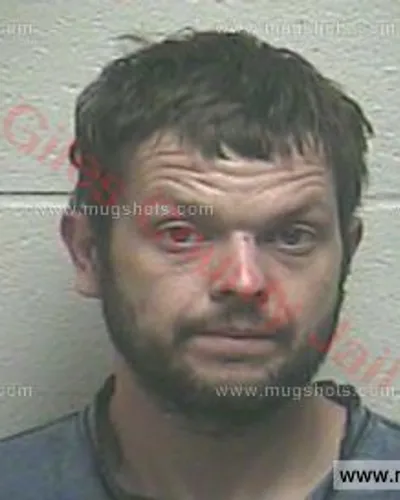 Booking photo of Brian Russell Lanier, Giles County, Dec 19, 2017