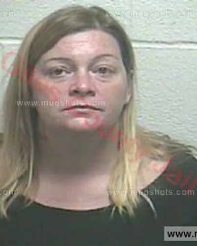 Booking photo of Donna Case, Giles County, Oct 9, 2016