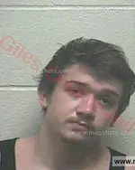 Booking photo of HUNTER W KEEL, Giles County, Jul 11, 2017