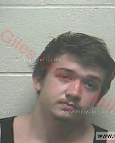Booking photo of HUNTER W KEEL, Giles County, Jul 11, 2017