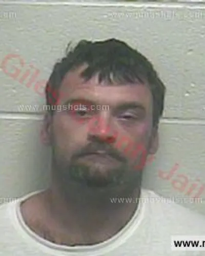 Booking photo of Timothy Hammond, Giles County, Oct 31, 2015