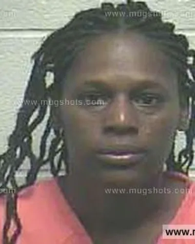Booking photo of Renessa Tenant, Giles County, Aug 7, 2014