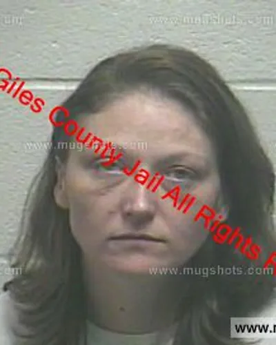 Booking photo of Shannon Nicole Johnson, Giles County, Mar 9, 2019