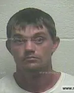 Booking photo of RICKEY W SHRADER Jr., Giles County, Aug 6, 2014