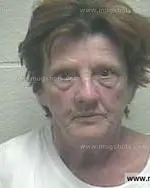 Booking photo of Judy Ann Pierce, Giles County, May 2, 2015