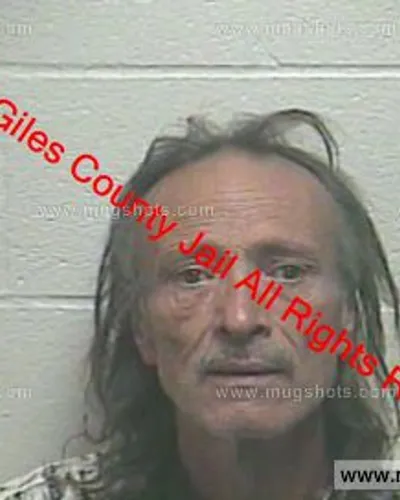 Booking photo of Mark Steven Phelps, Giles County, Oct 20, 2019