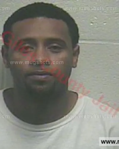 Booking photo of Kenneth Lamar Bugg, Giles County, Jan 10, 2016