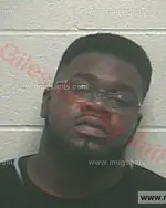 Booking photo of Lazedric Sheonn Martindale, Giles County, Oct 1, 2017