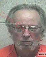 Booking photo of Donnie Ray Howell, Giles County, Jan 6, 2018