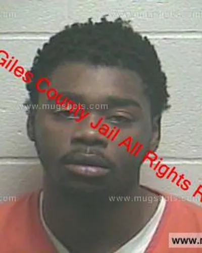 Booking photo of Samuel Fulton, Giles County, Jan 24, 2020