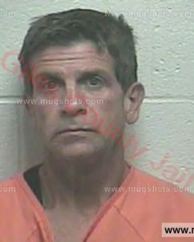 Booking photo of TONY LYNN THOMPSON, Giles County, Mar 25, 2018