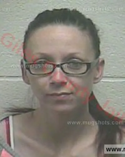 Booking photo of April Tiller, Giles County, Jul 16, 2017