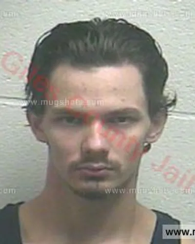 Booking photo of Benjamin Schreiber, Giles County, Jun 5, 2016