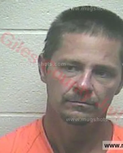 Booking photo of EVAN CURT BISHOP Jr., Giles County, Aug 23, 2017