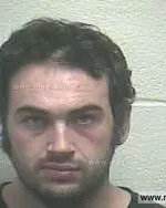 Booking photo of Kyle August Stokes, Giles County, Jan 20, 2014