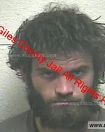 Booking photo of ROGER L HICKS, Giles County, Feb 14, 2019