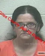 Booking photo of TAMMY J TAYLOR, Giles County, Feb 14, 2019