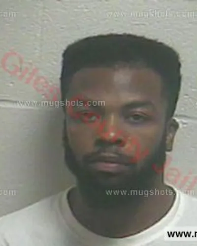 Booking photo of Everett Marks, Giles County, May 24, 2016