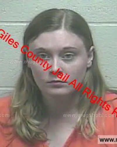Booking photo of Amanda Kephart, Giles County, Mar 9, 2019