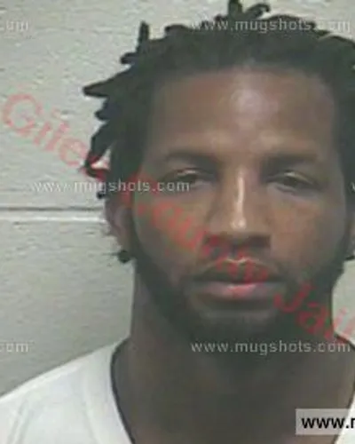 Booking photo of Fredie Dean Houston, Giles County, Mar 30, 2017