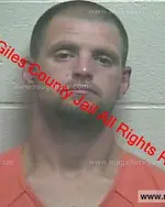 Booking photo of Jonathan Alvin Counts IV, Giles County, Nov 4, 2019