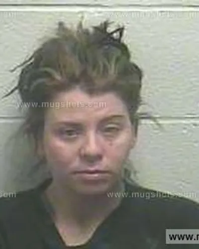 Booking photo of Amber Blade, Giles County, Feb 9, 2014