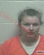 Booking photo of Stephanie Yvonne Gatlin, Giles County, May 11, 2018
