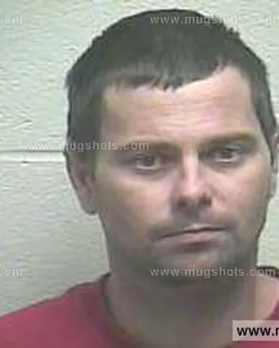 Booking photo of Dustin Payne, Giles County, Aug 6, 2014