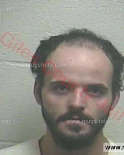 Booking photo of Caleb Ray Wilkinson, Giles County, Jun 6, 2016