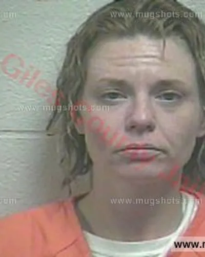 Booking photo of Crystal Cowley, Giles County, Mar 27, 2018