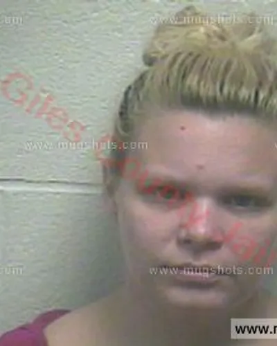 Booking photo of Lucinda Brandon, Giles County, Sep 15, 2015