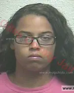 Booking photo of Michaela Lynn Gardner, Giles County, Aug 23, 2016