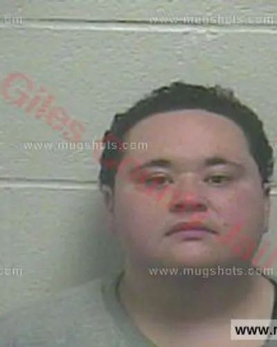 Booking photo of Tracey Britton, Giles County, Dec 11, 2015