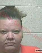 Booking photo of Sandi Marie Gordon, Giles County, Apr 20, 2018