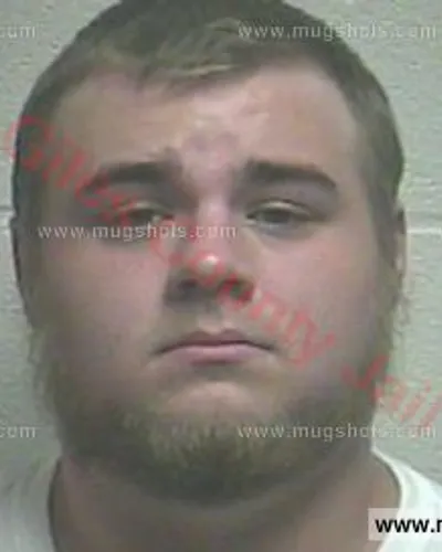 Booking photo of Mikael Lane Adams, Giles County, Nov 9, 2016