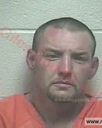 Booking photo of Russell Alton Schrimsher, Giles County, Oct 17, 2017