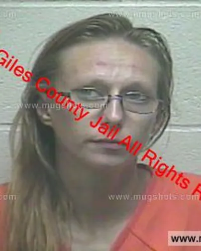 Booking photo of Chasity Joanna Curtis, Giles County, May 28, 2019