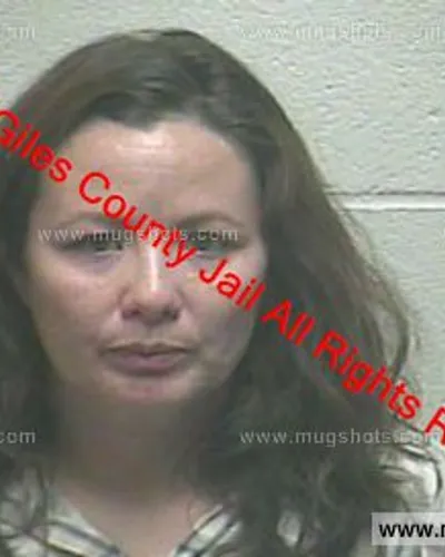 Booking photo of Jamie Johnson, Giles County, Dec 15, 2019