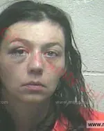 Booking photo of Erica Ann Mccrary, Giles County, Dec 3, 2016