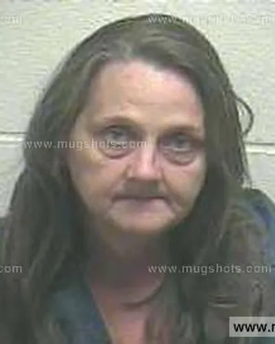 Booking photo of Linda Scott, Giles County, Sep 13, 2014