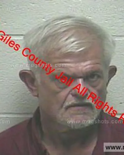 Booking photo of Mickey Campbell, Giles County, Oct 14, 2019