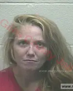 Booking photo of Whitney Blair Abernathy, Giles County, Jul 11, 2017