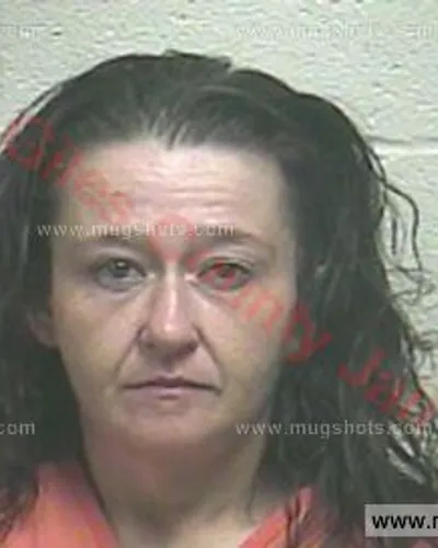 Booking photo of Jennifer Kirk, Giles County, Mar 24, 2018